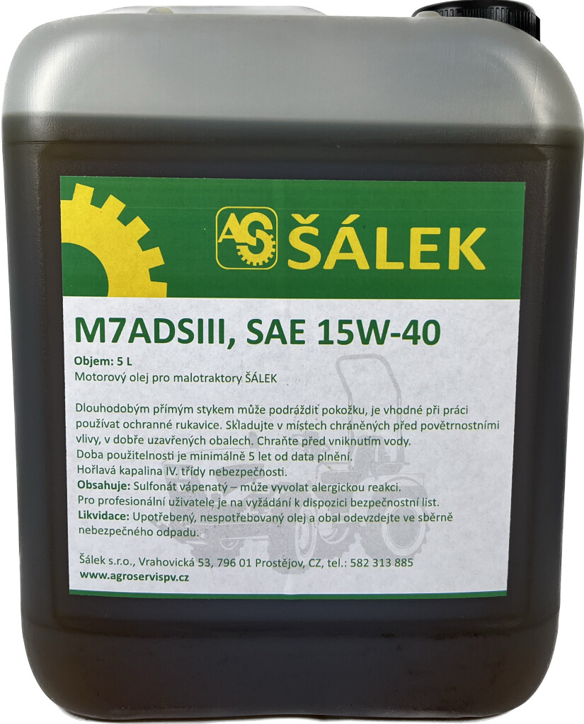 M7ADSIII, SAE 15W-40 5L