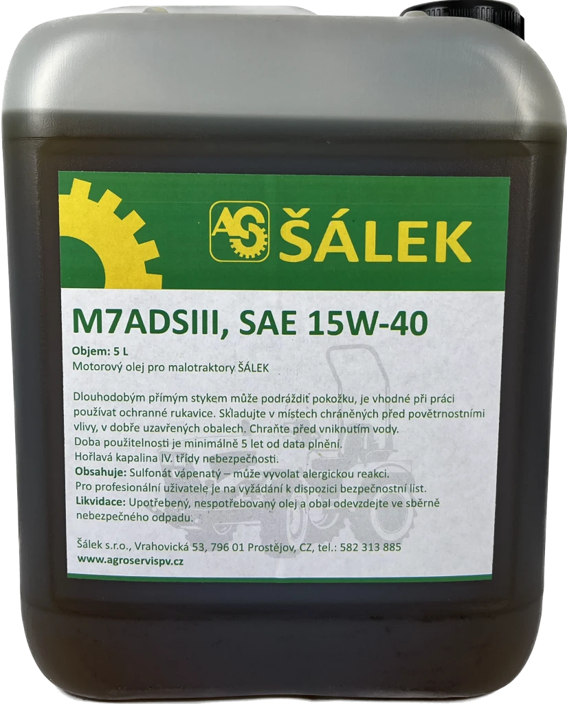 M7ADSIII, SAE 15W-40 5L