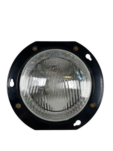 Světlomet (kulatý s černým rámečkem)