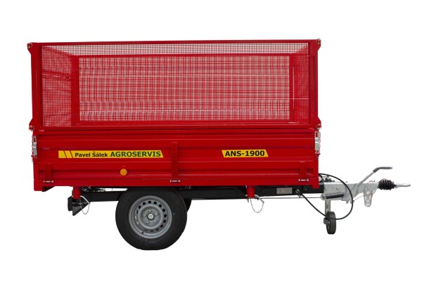 Nástavba korby 800 mm (plná/síťová) ANS-3500