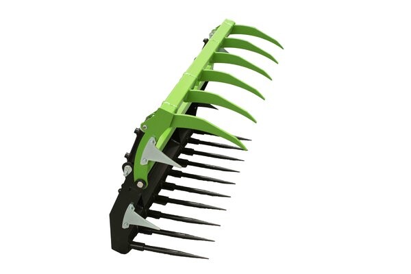 Nakládací vidle s přidržovačem