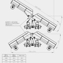 Šípová radlice přední-hydraulicky naklápěná SRS-140H